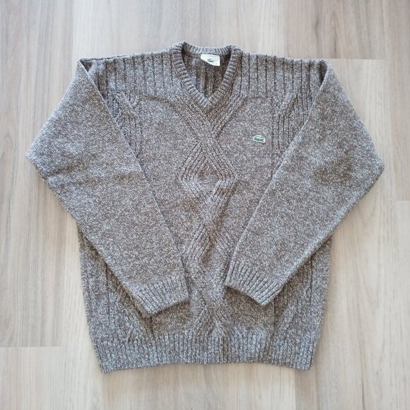 Vintage Lacoste wool blend mens sz 4 US size M - Picture 2 of 7